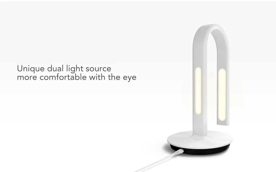Original Xiaomi Mijia Lamp 2 Xiao Mi Eyecare App Control Dual Light Source Smart Desk Lamp Xiomi Mi Home Mi Store - White (8)