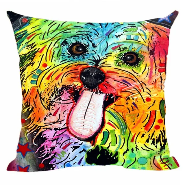 Cotton Linen Pitbull Shih Tzu Cushion Cover Dog Decorative Pillow Delectable Shih Tzu Decorative Pillows Cotton Linen Pitbull Shih Tzu Cushion Cover Dog Decorative Pillow Delectable Shih Tzu Decorative Pillows