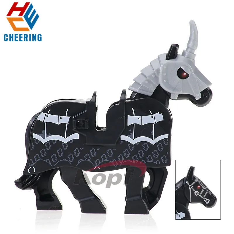 

Single Sale Building Blocks Hobbit Collection Rome Knights Wars Blue Horse Crown Bricks Figures Bricks Gift Toys For Kids XH 602