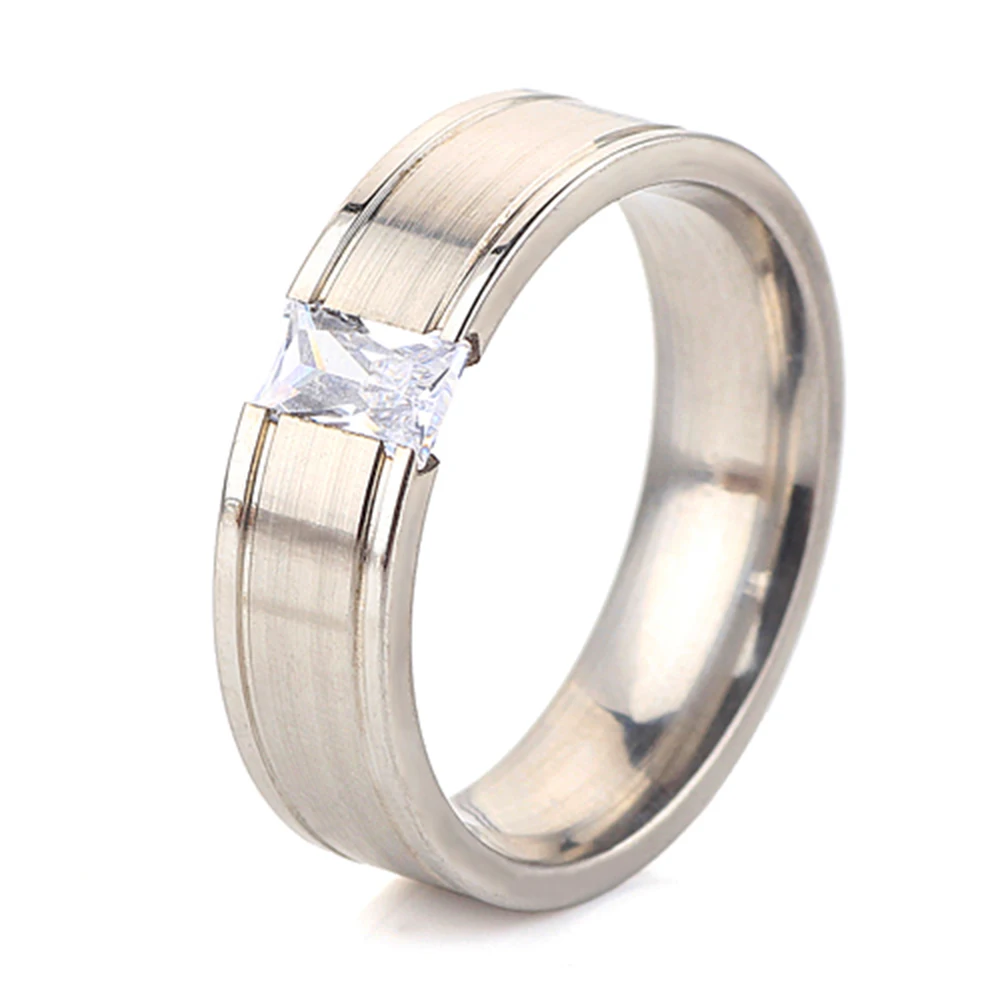 Высокое качество модная нержавеющая сталь модные перстни Jewelry Серьги циркониевые кольца для Для женщин дропшиппинг