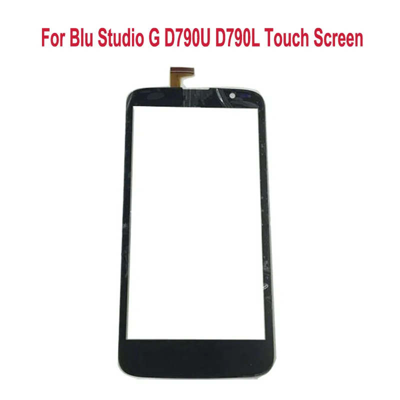 

Black White Touch Screen For Blu Studio G D790U D790L 5.0" Touch Panel Digitizer Glass Lens High Quality New Replacement