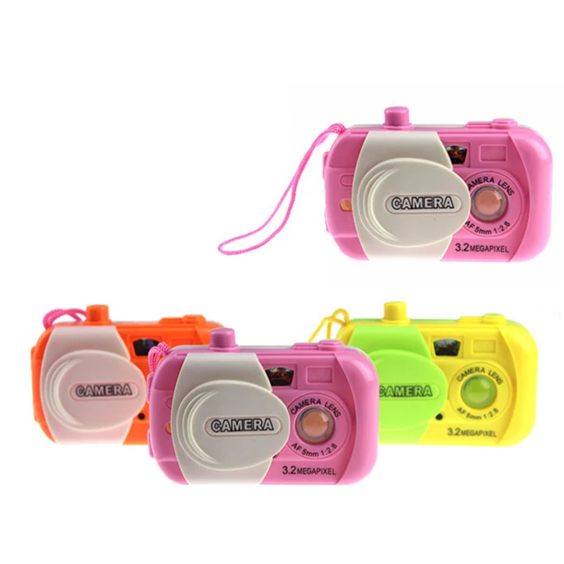1 piece Mini Children Camera Toys Cute Colorful Toy Camera Kids Digital Cameras Learning Educational Toys for Children Gifts