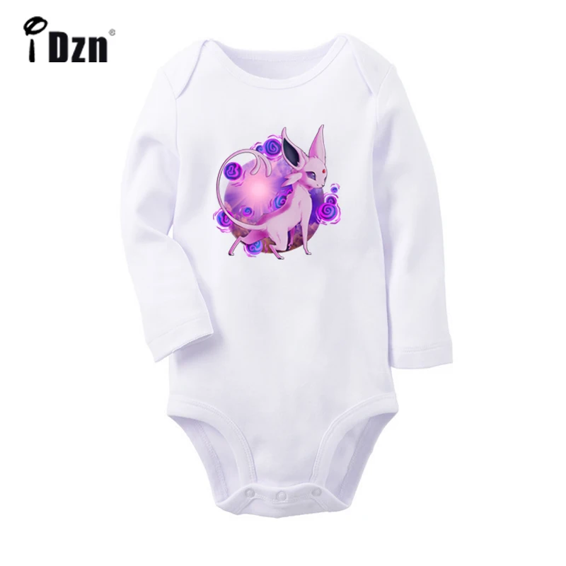 JaBaby984WC С покемоном Иви, семейный Jolteon vaporeon Espeon Flareon, дизайнерский комбинезон для новорожденных, комбинезон с длинными рукавами для малышей - Цвет: JaBaby984WC