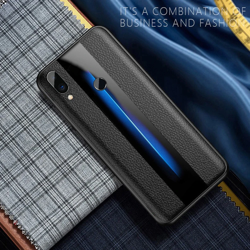 

Black Plexiglass Protective Case for Meizu Note 9 8 6 5 Case Soft Back Cover for Meizu 16 16th M6T M8 X8 M6 M6s Coque PU Leather