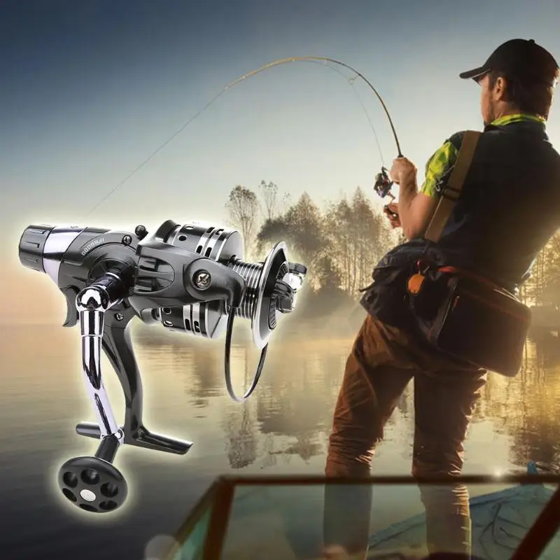

Aluminum Alloy Fishing Reel 11+1BB Dual Brake System Bait Casting Fishing Reel for Carp Sea Fishing 3000/4000/5000/6000 Series