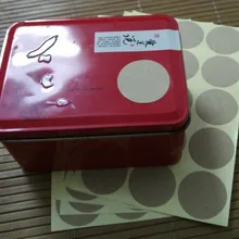 200 шт. высокого качества 2.5 см круглый крафт Бумага Стикеры этикетки, печать Наклейки, кодирования этикеток, Наклейки