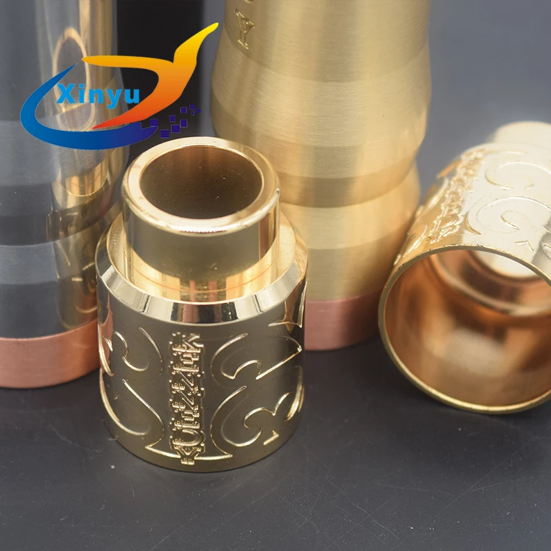 2019 NEWEST Kennedy 25 Kit Vindicator Mech Mod Kit 18650 20700 21700 Battery 26mm diamater brass Vaporizer vape Mod KIT