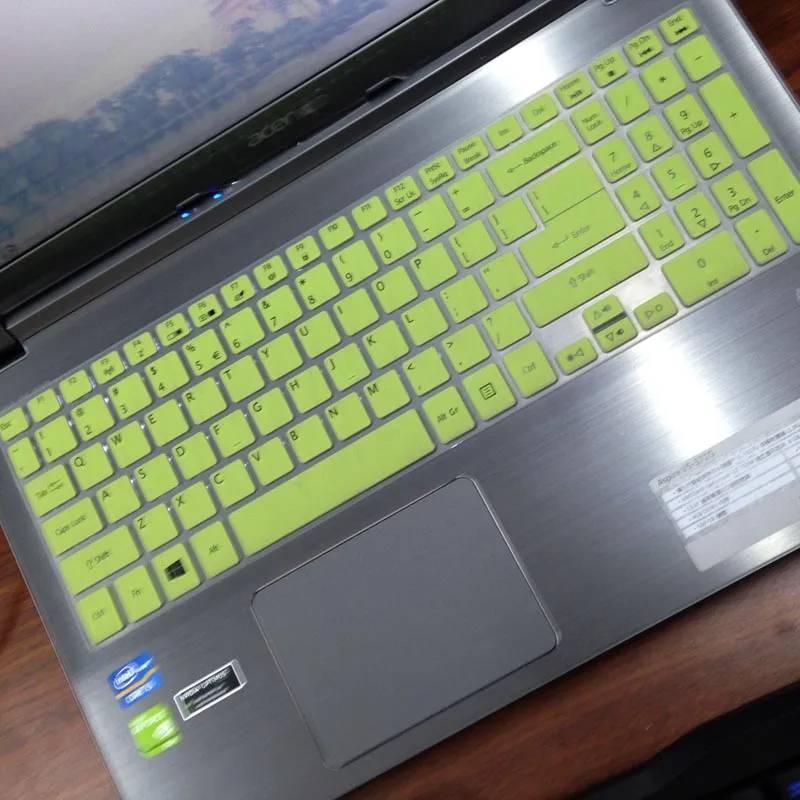 15 дюймовый силиконовый чехол для ноутбука Acer Aspire V5-571 V5-572G V5-572 V5-573G VN7-591G V15 V5 572g V5-571PG