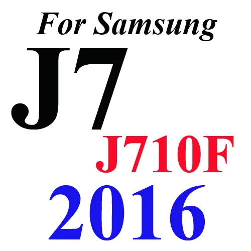 Закаленное Стекло Экран протектор для samsung Galaxy S6 S5 S4 S3 мини A3 A5 A7 A8 J1 J3 J5 J7 Grand Prime защитная пленка - Цвет: For J7 J710F 2016