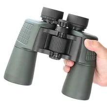 AOMEKIE 10X50 Военный бинокль открытый FMC наблюдения за птицами Охота телескоп высокое Мощность оптический Стекло Широкий формат просмотра