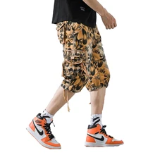 Мужские% 100 хлопок летние камуфляжные Шорты повседневные мужские брюки-карго шорты