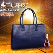 New Arrival Shipping Free 100% Genuine Leather Handbag Inclined Shoulder Bag 5 Color Women Handbags
