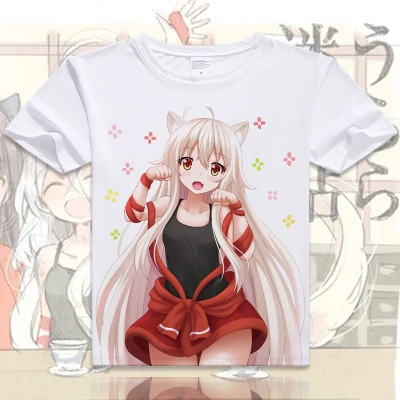 as picture Аниме urara Футболка модная хия Тацуми кон Нацумэ Ноно Косплэй футболки Для мужчин Для женщин короткий рукав Футболки-топы футболка XD-204 - Цвет: as picture