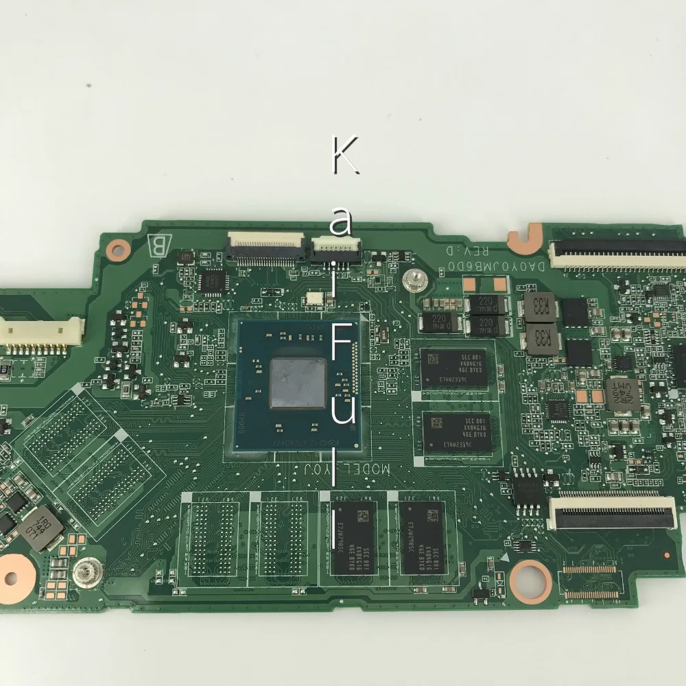 Материнская плата для HP 14-AK 14-ak040wm Материнская плата ноутбука N2840 Процессор SR1YJ DA0Y0JMB6D0 Тесты ОК