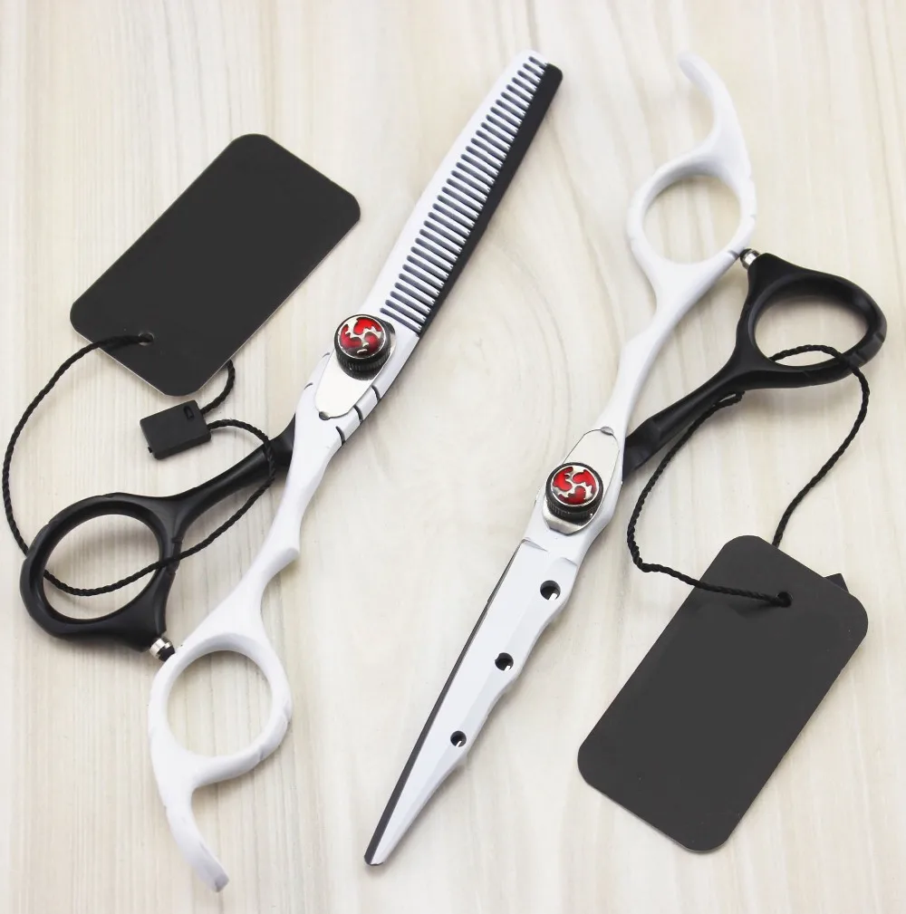 Новые профессиональные 6,0 дюймовые ножницы для волос, набор ножниц для стрижки, филировочные ножницы, парикмахерские ножницы, инструменты для стрижки