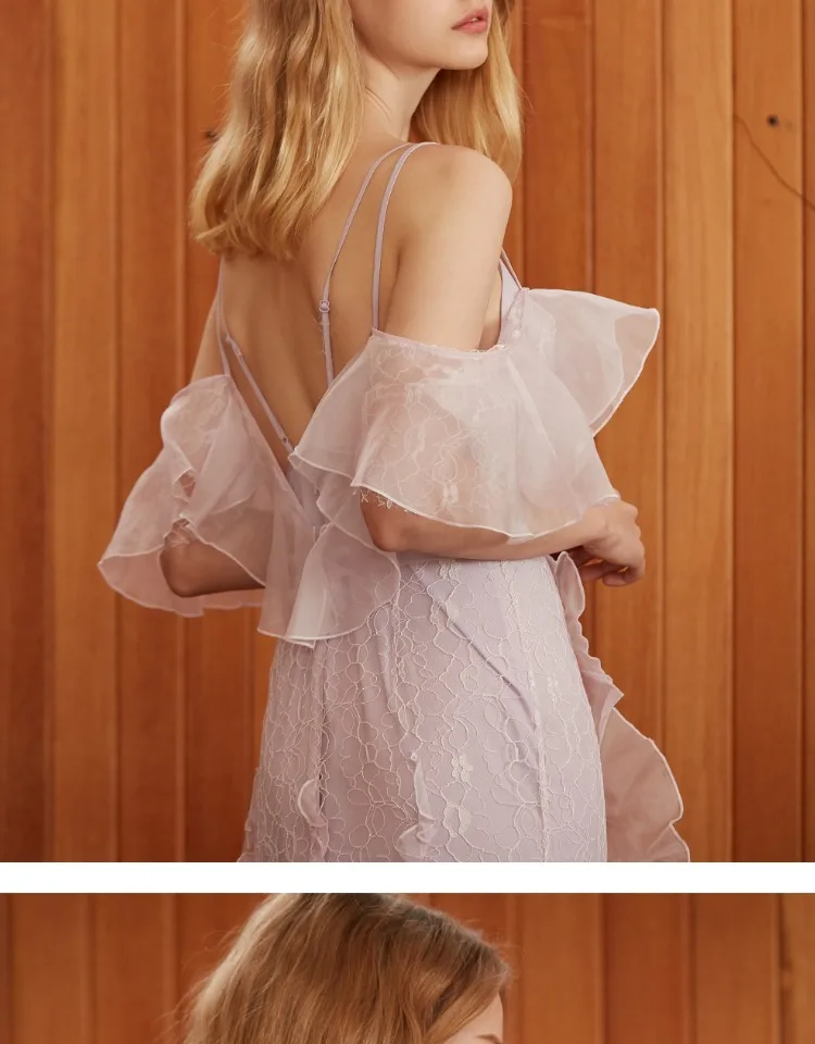 EASYSMALL, женское платье, модное, праздничное, высокого класса, Vestidos, вечерние, эксклюзивные, с лепестками, каскадные, уличная одежда, платья с высокой талией