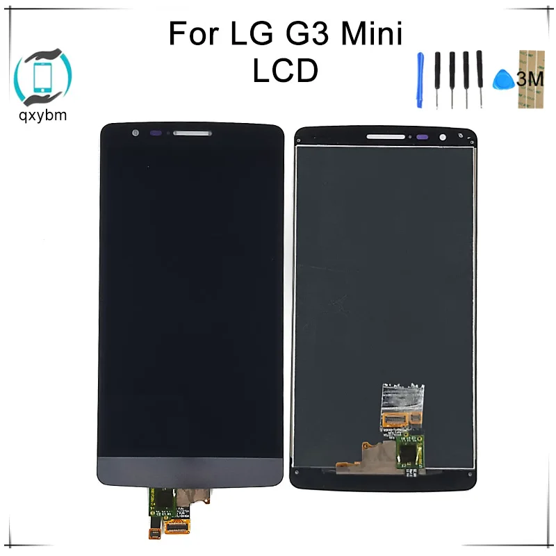 

100% Tested 5.0" For LG G3 Mini / G3S D722 D724 LCD Display Touch Screen Digitizer Replacement For LG G3 Mini LCD + tools