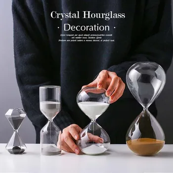 

5/30 Minutes Hourglass Nordic Style Home Decoration Ornament Birthday Valentine's Day Gift Sand Timer Clock reloj de arena
