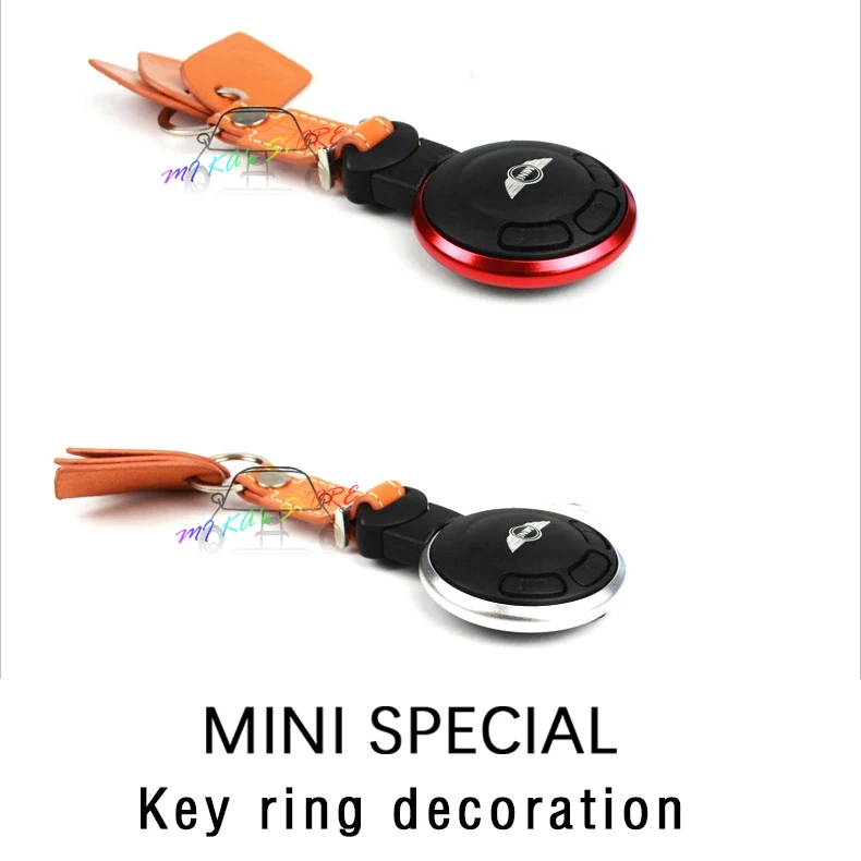 

Car Auto Alloy Key Rings Key Trim Key Chain for BMW Mini Cooper Clubman Countryman R56 R57 R58 R60 R61 Car Accessories Keychain