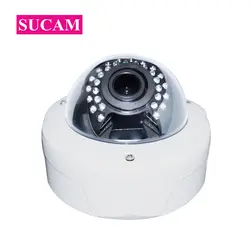 SUCAM Vandalproof 4,0 мегапиксельная AHD Камера 2,8-12 мм руководство варифокальным 4xzoom 4MP OV4689 Сенсор аналогового видеонаблюдения Камера С OSD кабель