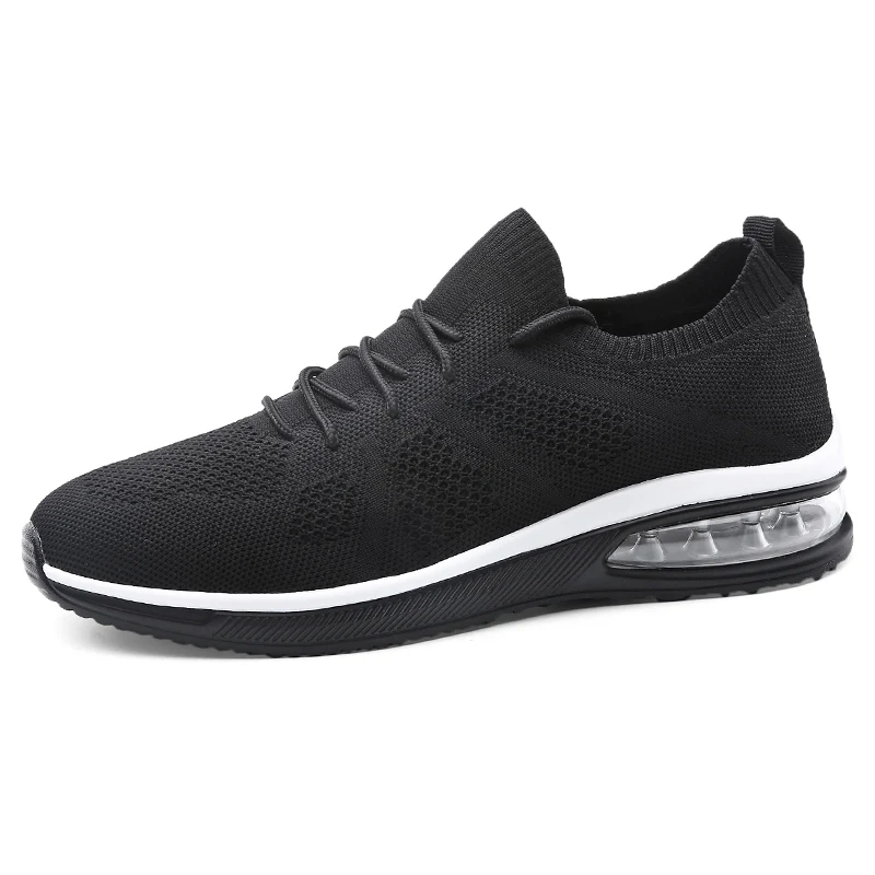 Tenis Masculino Professional Sports Sneakers for Men Tennis Shoes Breathable Athletic Shoes Zapatillas Hombre shoes Adult - Цвет: Черный