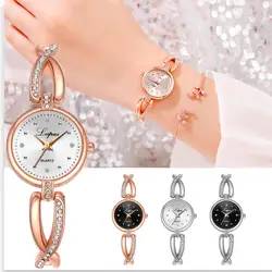 Женские часы европейские красивые модели Простые повседневные модные прямые маленькие и нежные часы-браслет наручные часы