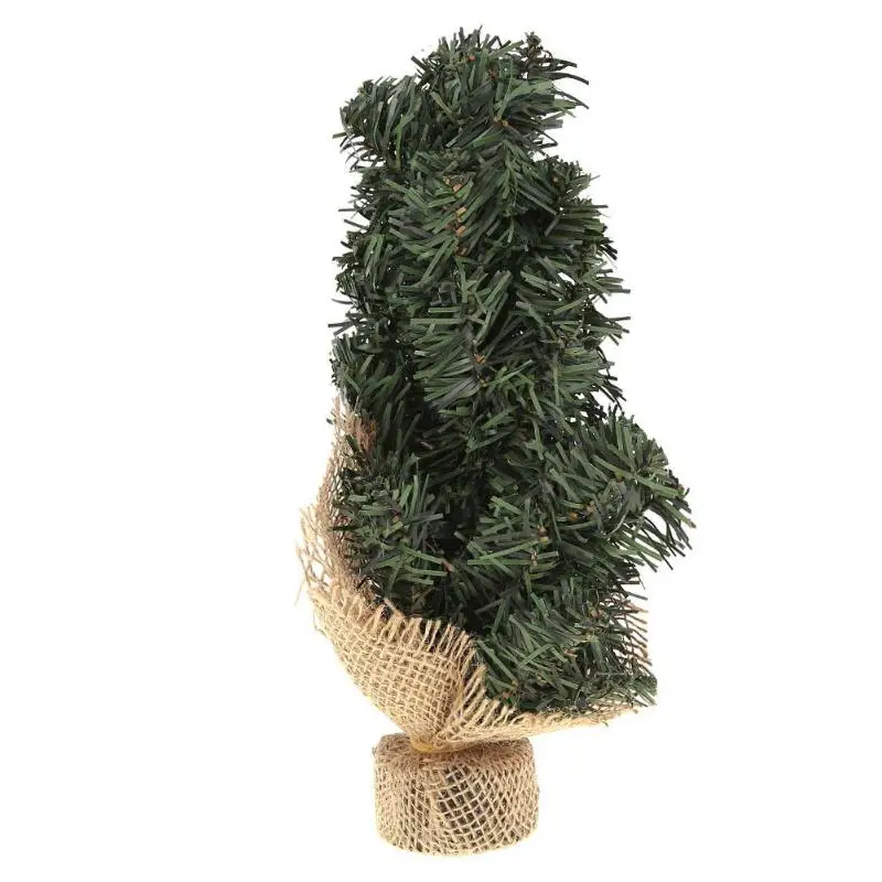 20/30 см мини Рождественская елка искусственный Xmas конопли деревья искусственные ели праздничный стол миниатюрный снег дерево Frost деревенский дом