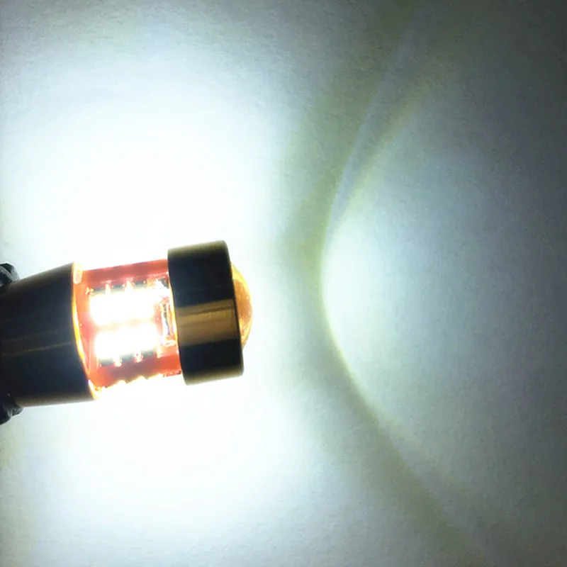 100X12V-24V бесполярности canbus Авто светодиодные лампы 194 W5W 27SMD T10 27leds SMD объектив проектора 3014 Клин CANBUS ОВС foutloos