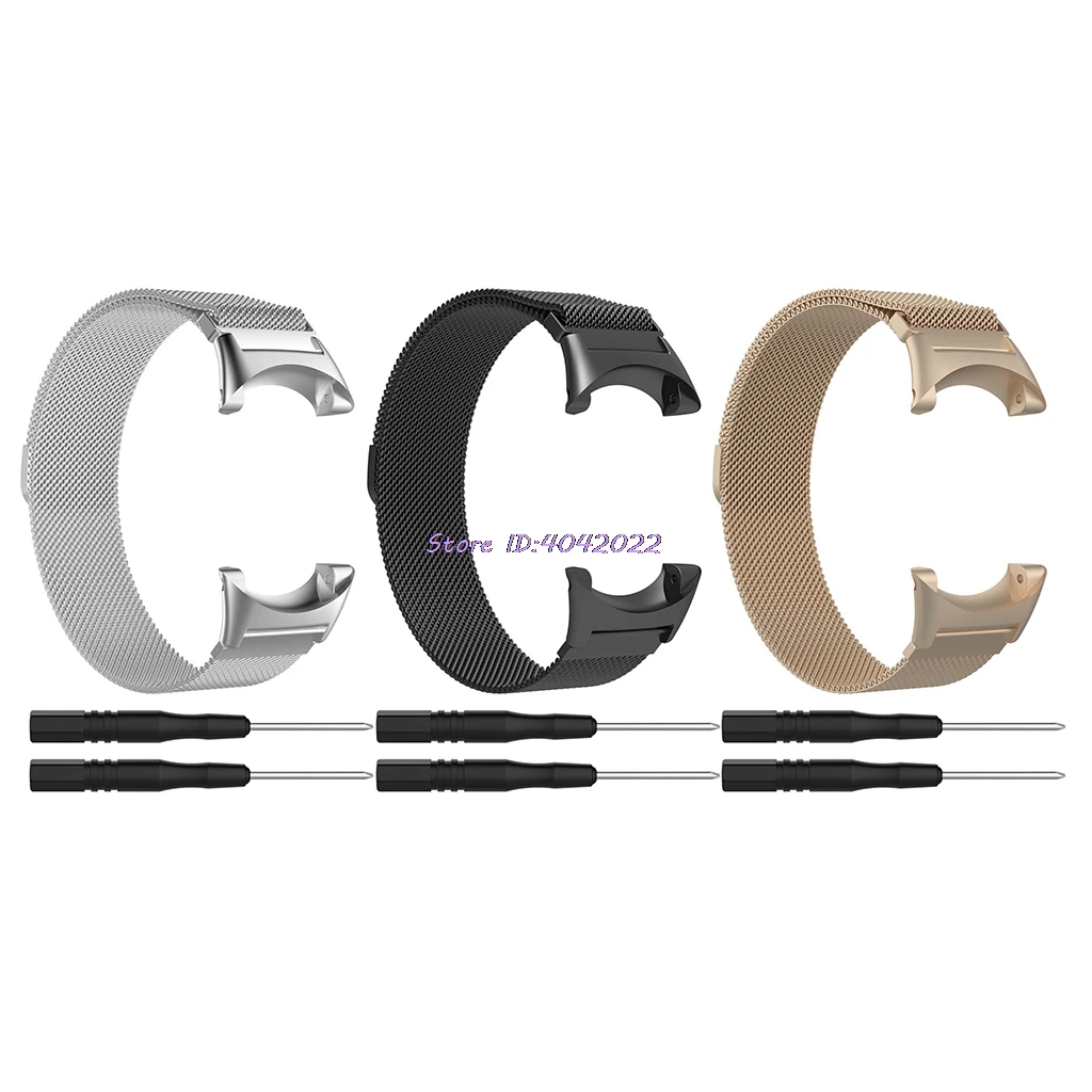 

Magnetic Wrist Watch Strap Band With Tool For SUUNTO CORE All Black Smart Watch