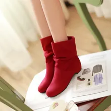 New Women Flat Casual Shoes Student Lady Martin Boots Leisure Knight Ankle Boots Woman Flats Shoes