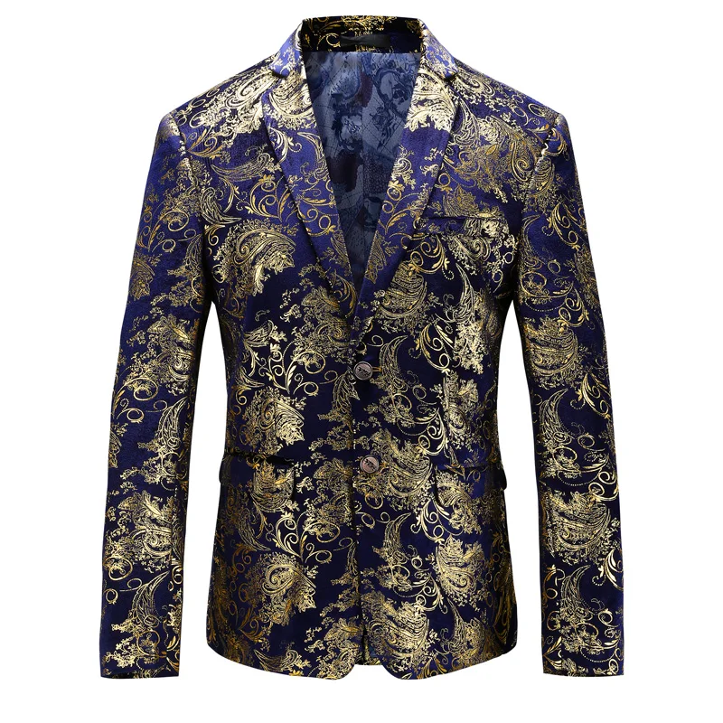 Bleu Homme Lan Manteaux Jin Qualité Élégant S Costume 2019 Et Or Jin Rouge Taille lan Jin Blazer tu Blazers 5xl Hao Jin Di Hommes Pour hong Supérieure Veste Asie Noble mwn0NO8yv