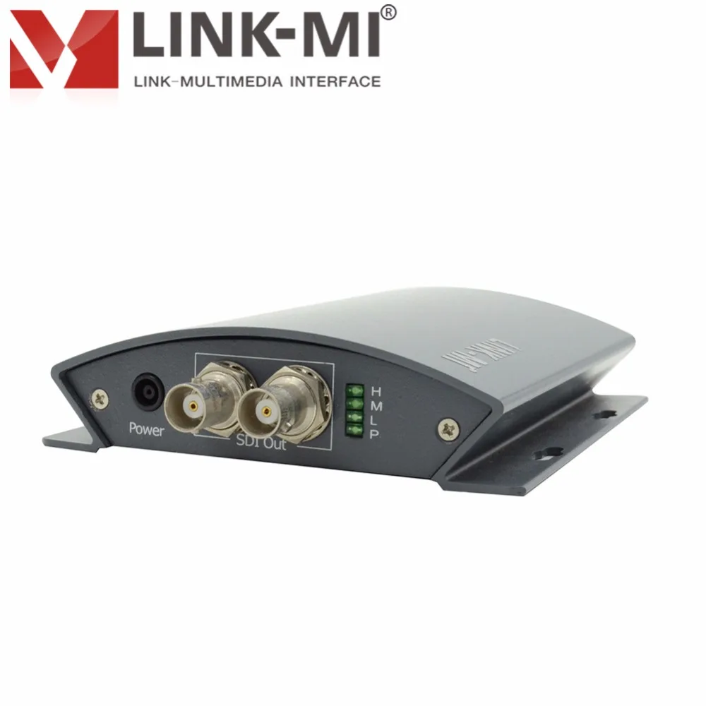 LINK-MI PVS01 Профессиональный VGA до 3g/HD/SD SDI конвертер с DIP-переключателем Настройка до 1080 p VGA в SDI конвертер