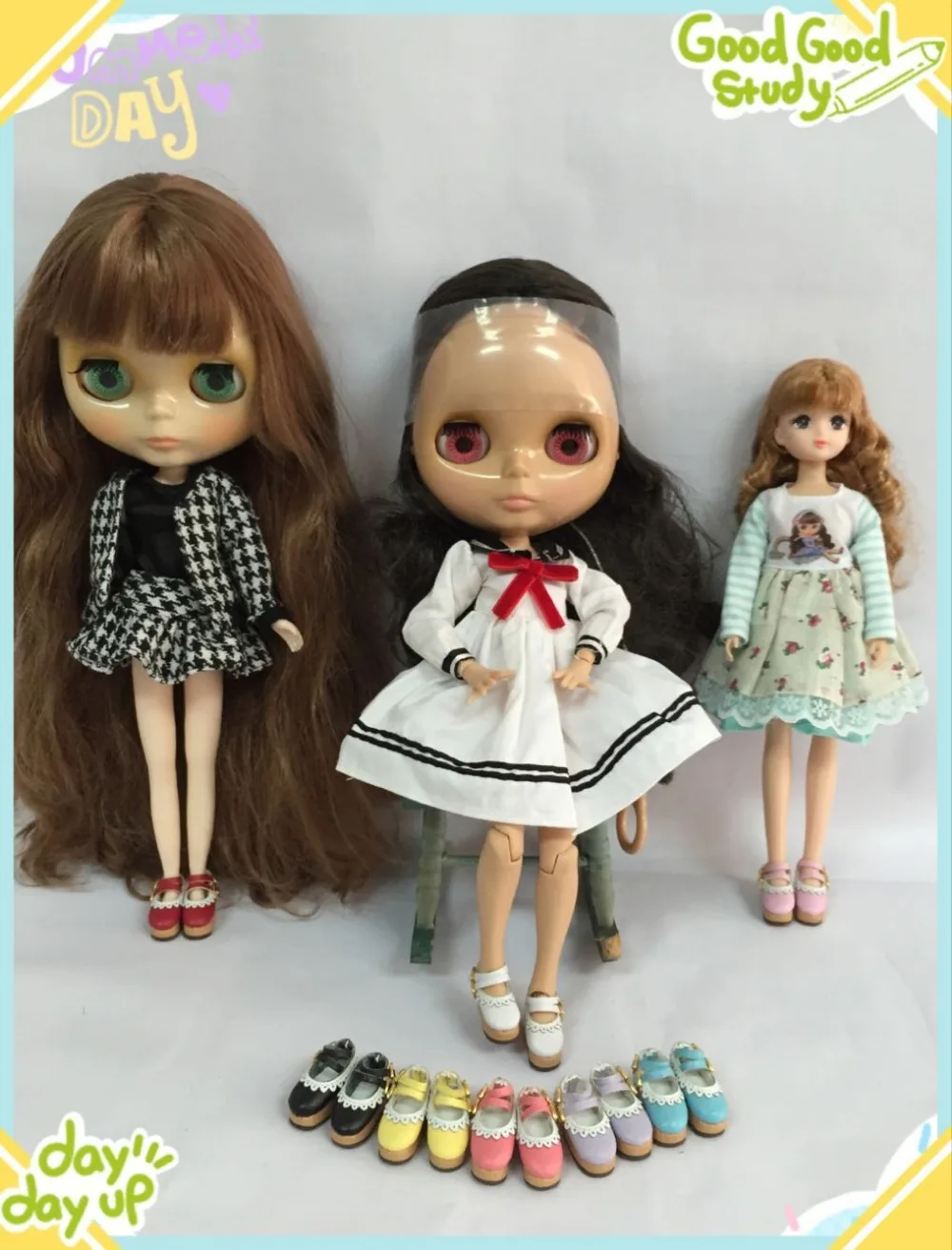 Blyth кукла обувь размер 2,8 см kmllkie