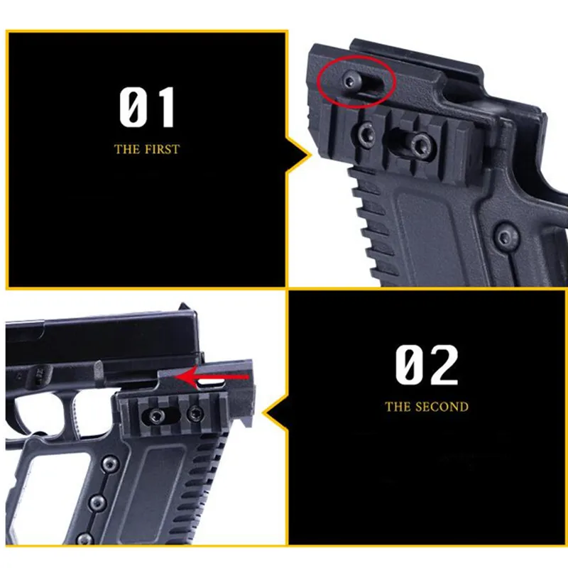 Водяной пистолет GLOCK загрузочное устройство аксессуары Live CS полевое оборудование Glock G17 G18 G19 универсальное