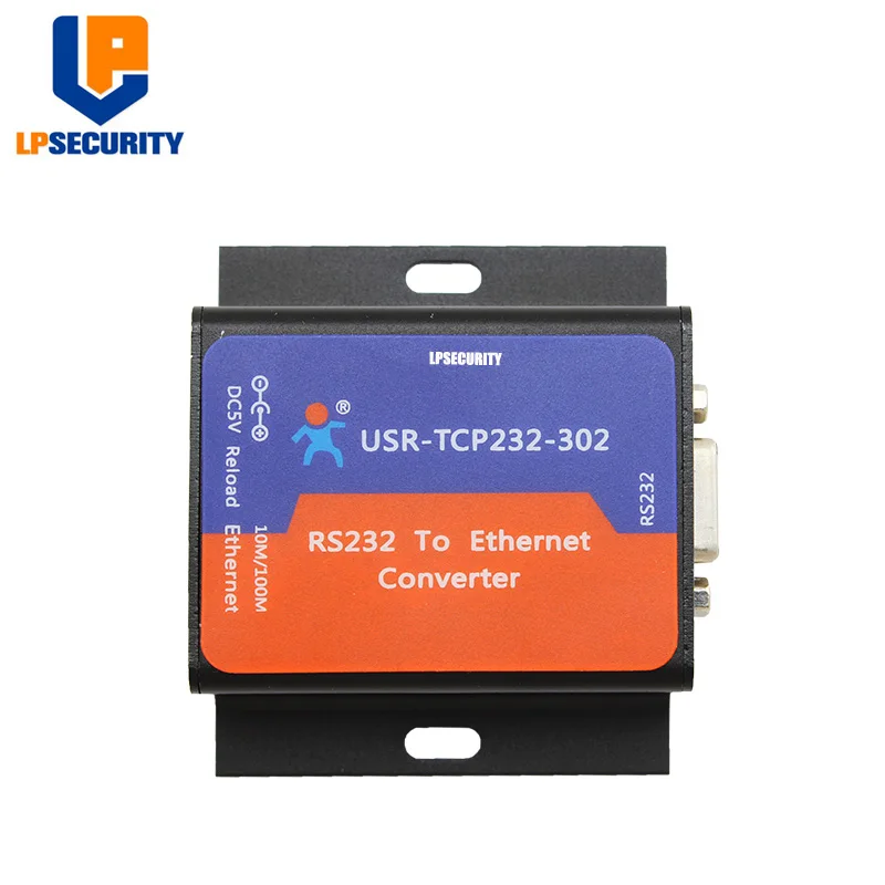 LPSECURITY USR-TCP232-302 маленький размер Последовательный RS232 к Ethernet TCP IP Серверный модуль