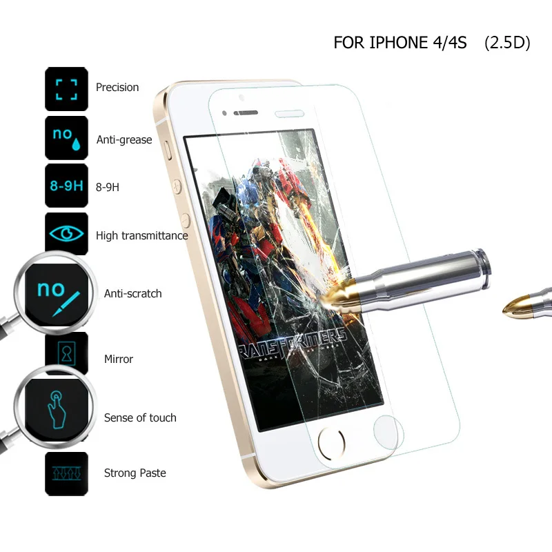 CAMDEMS 1000 шт./лот прозрачное закаленное стекло протектор экрана для iphone 11pro max 11 xs max xr 8 8 plus X 6 6s 6plus 7 7plus пленка