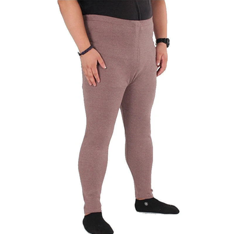 Winter big size Men Thermal Underwear Super Soft Men's Cotton Pants plus size Long Johns Mens Tight Underwear 7XL 6XL 5XL 4XL