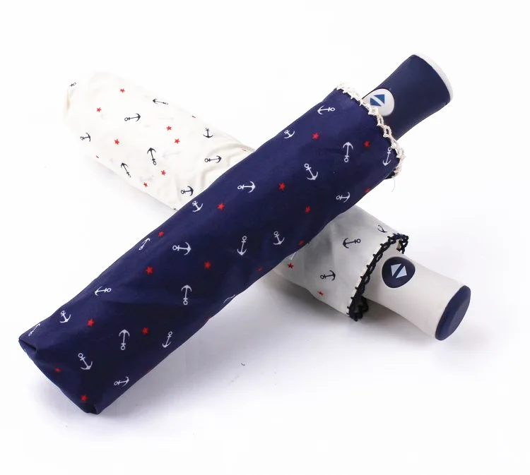 2017 HOT Anchor Automatic and Manual Small Fresh Sun Umbrella Sunny