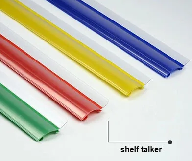 90*4 см держатель этикеток для передачи данных arc Strip полка защита рельс поп-знак держатель бирки баннер знак клип полоса рекламный листок