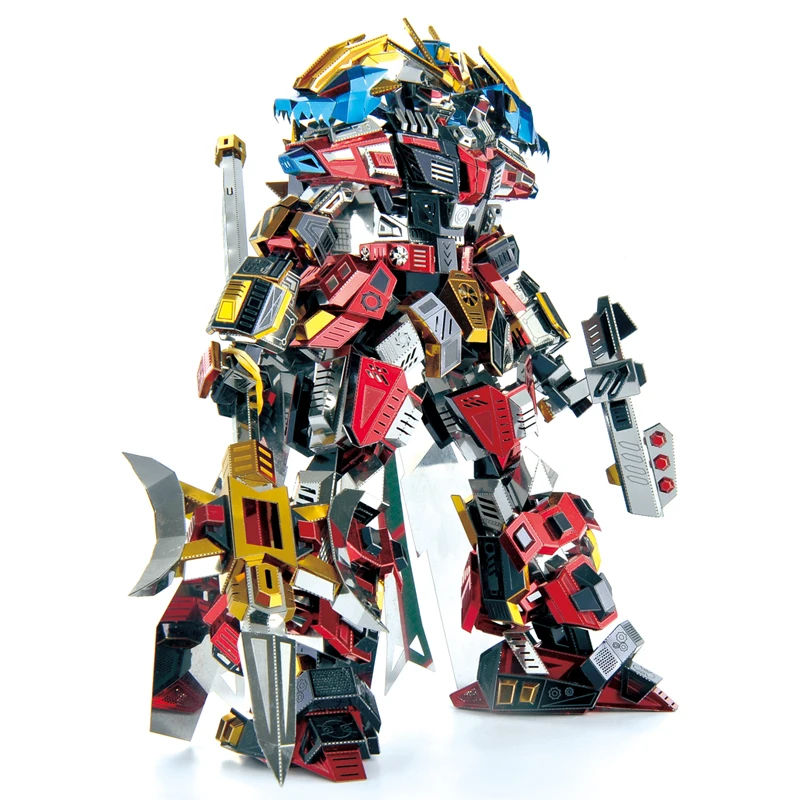 Microworld 3D металлическая головоломка любу модель воина DIY лазерная резка Модель-пазл подарок для обучающие игрушки для взрослых Настольный Декор