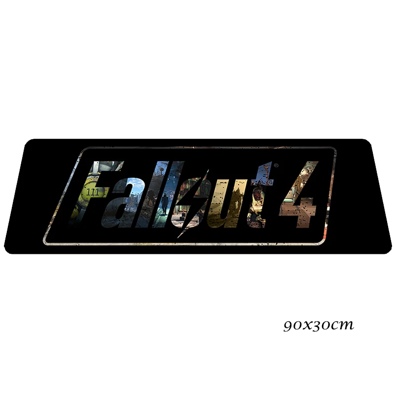 Falloutd 4 pad мышь цветная компьютерная игровая мышь pad 90x30 см padmouse Великолепная Коврик Для Мыши Эргономичный гаджет коврики для Кабинета - Цвет: Size 900x300x2mm