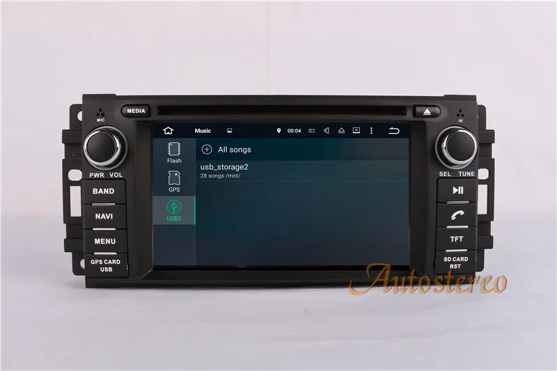 Android 7,1 Quad core dvd-плеер для автомобиля gps навигации радио стерео для Jeep Commander WRANGLER 2007-2013 юнит авто мультимедиа