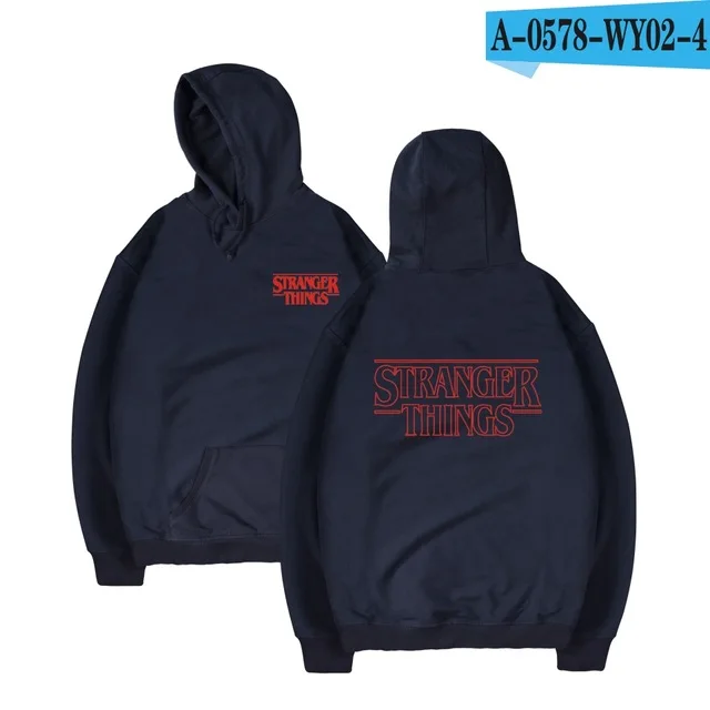 Navy Blue Aikooki странные вещи, просторная Толстовка свитер для мужчин/женщин, удобная толстовка с капюшоном, Мужская бейсболка с капюшоном - Цвет: Navy Blue