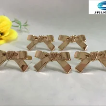 10 шт./лот) высокое качество довольно маленьким бантом сандалии кнопку клип поделки Руководство металла Украшения для обуви