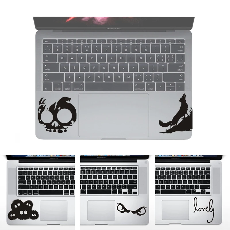 

Laptop Partial Stickers for MacBook Air Pro Retina 11 13 15 PVC Vinyl Cute Decal Tablet PC Notebook Skin Computer Stickers
