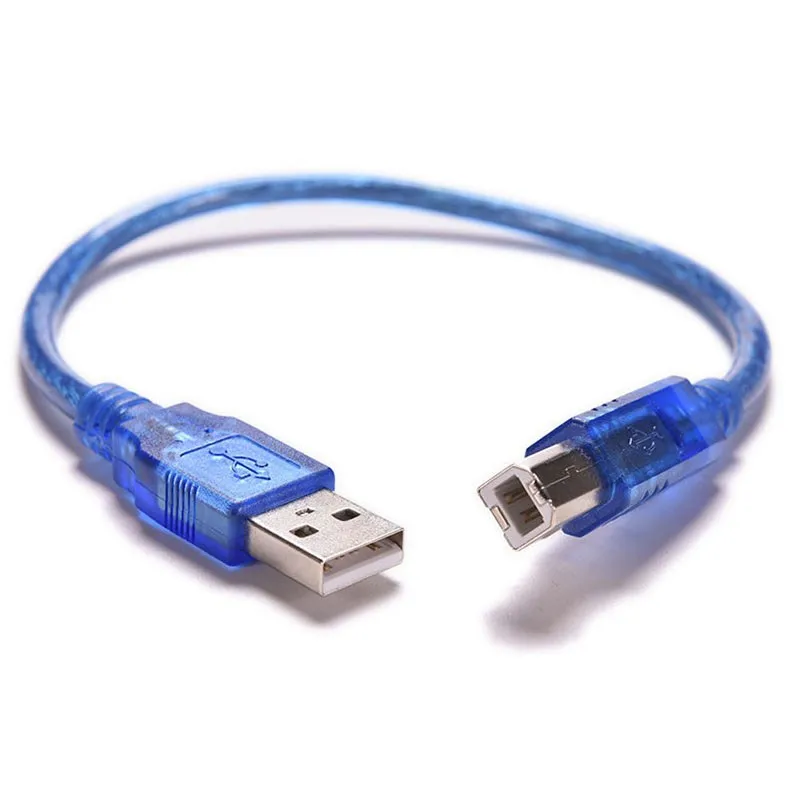 2018 Новое поступление 1,5/0,3 м USB 2,0 A до B Мужской M/M передачи данных принтер кабель Шнур сканер Plug Лидер продаж
