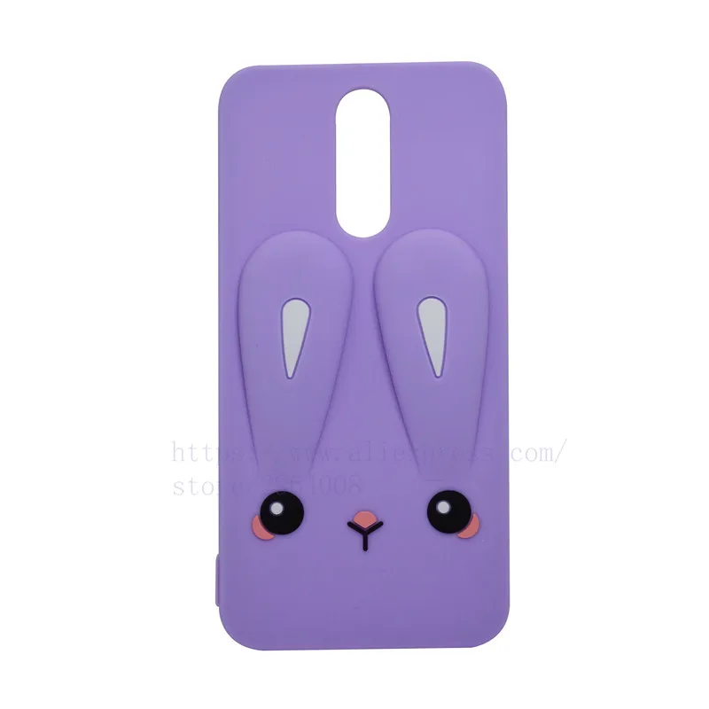 TRISEOLY для huawei Nova 2i чехол для huawei Mate 10 lite случае 3D мультфильм кролик силиконовый задняя крышка для huawei Mate 10 lite случае - Цвет: b
