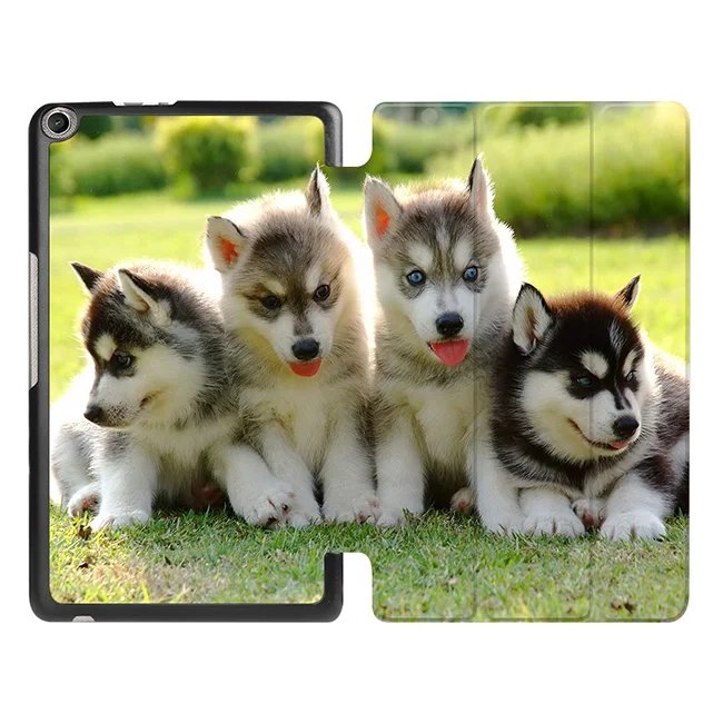 MTT HUSKY Dog защитный чехол из искусственной кожи для Asus ZenPad 8,0 Z380 Z380C Z380KL чехол для планшета бизнес-книга подставка флип-чехол - Цвет: PU013