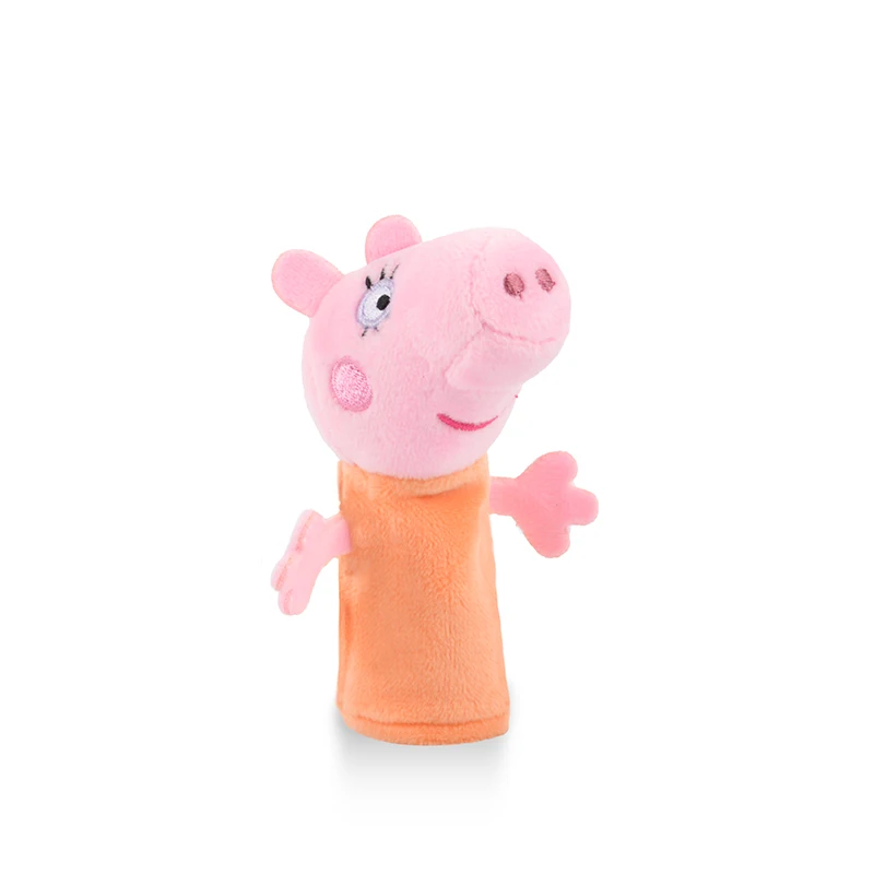 Mommy 1 шт. подлинные куклы Peppa Pig Peppa, Peppa, Джордж, динозавр, Папа, мама, мягкие детские плюшевые игрушки, подарок на Рождество, год - Цвет: Mommy