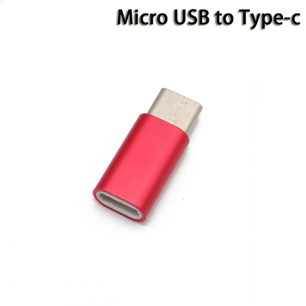 Type C к Micro USB для samsung кабель конвертер зарядки данных для iPhone X 8 7 6 для xiaomi для redmi 4x5 plus type-c OTG - Цвет: G